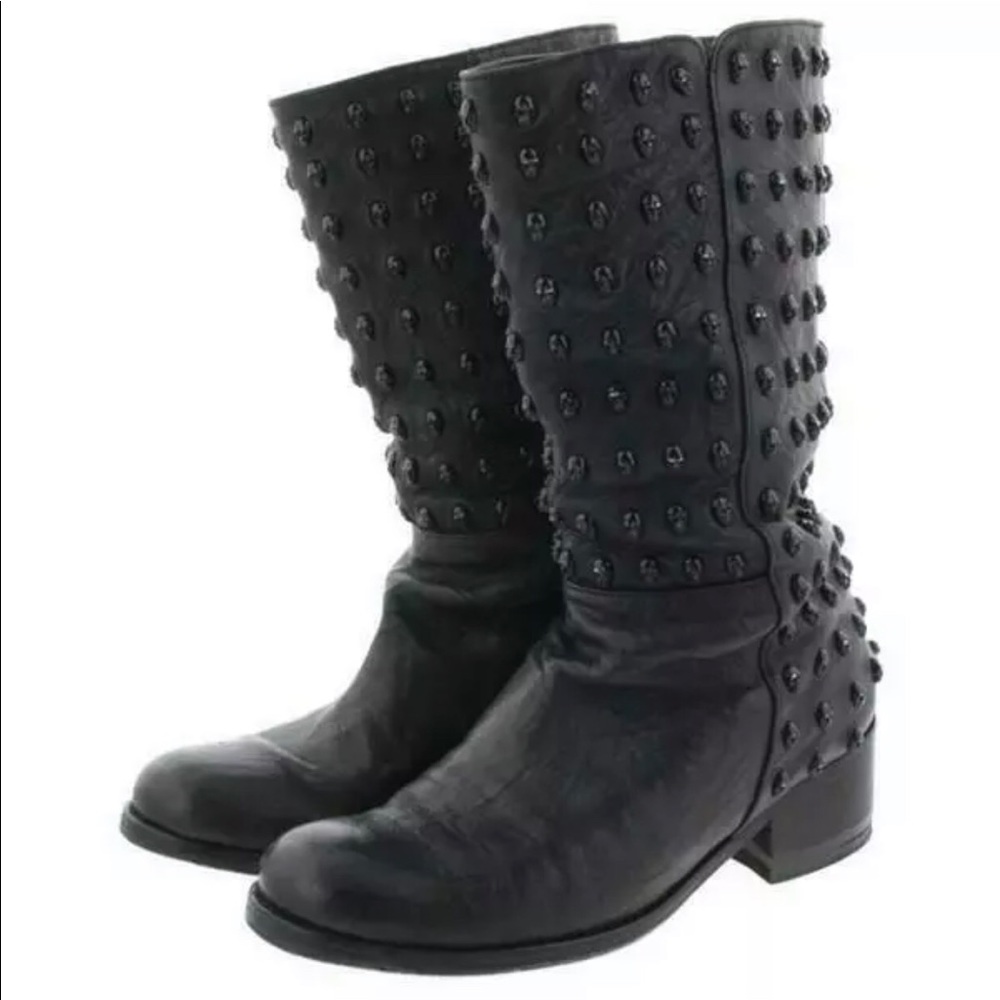 ISO NOT FOR SALE Thomas Wylde skull boots